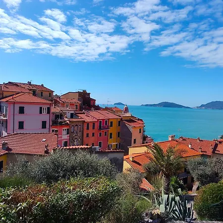 -la Terrazza Nel Vigneto- Golfo Dei Poeti דירה *